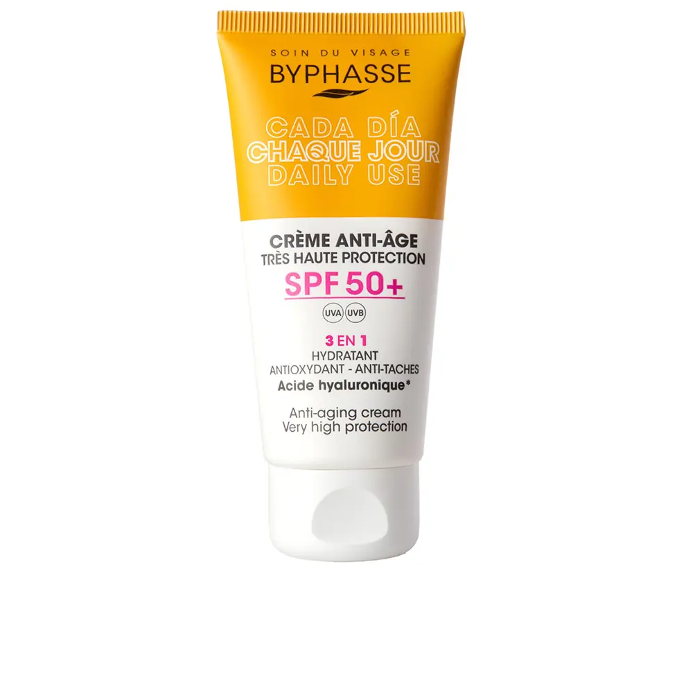 

Солнцезащитный крем Crema Facial Antiedad Spf50+ Byphasse, 50 мл