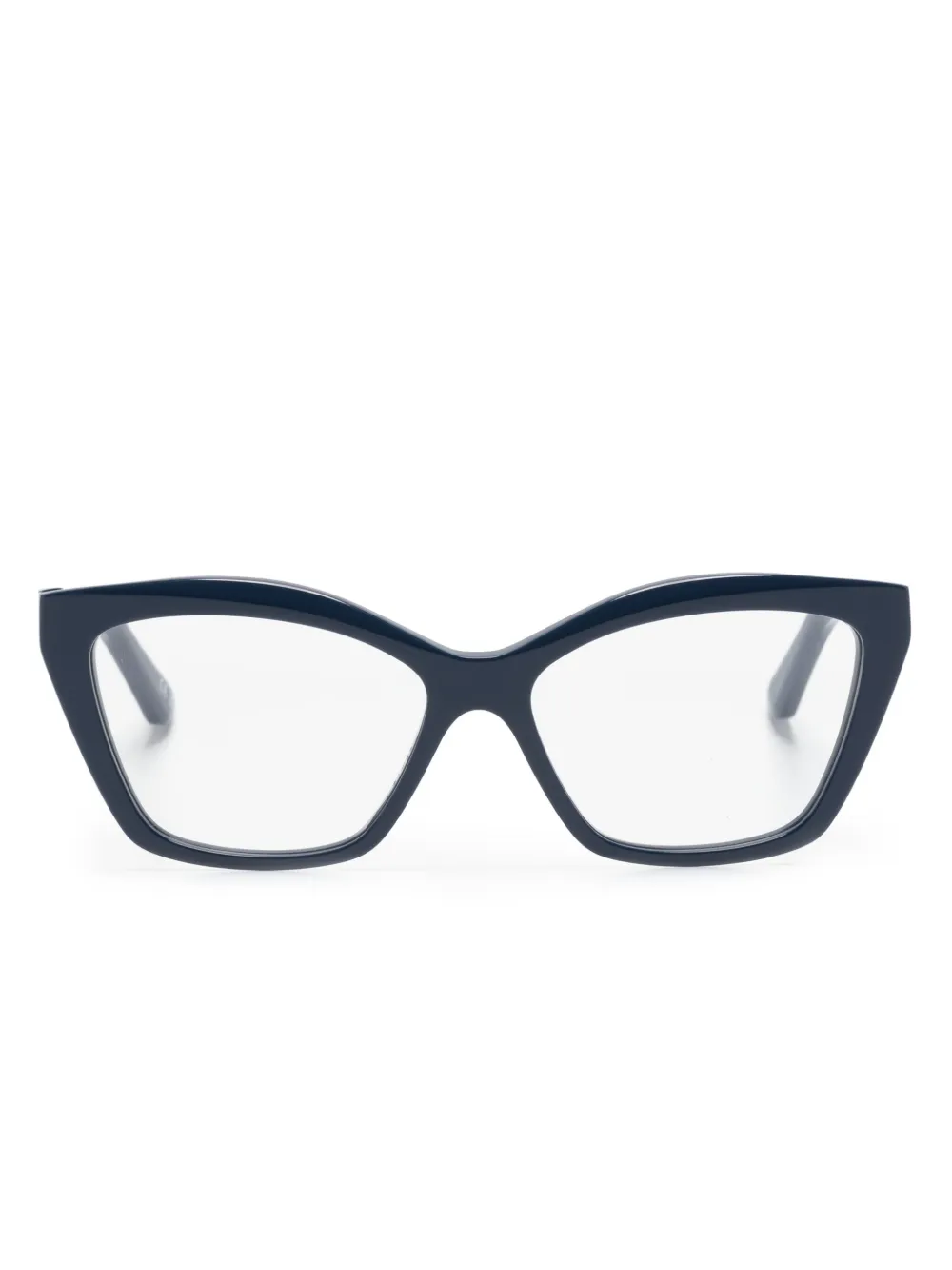 

Очки в оправе 'кошачий глаз' с логотипом Balenciaga Eyewear, синий