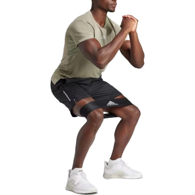 Gym+ Футболка мужская Pebble Silver Adidas, цвет Pebble Silver — фото 4