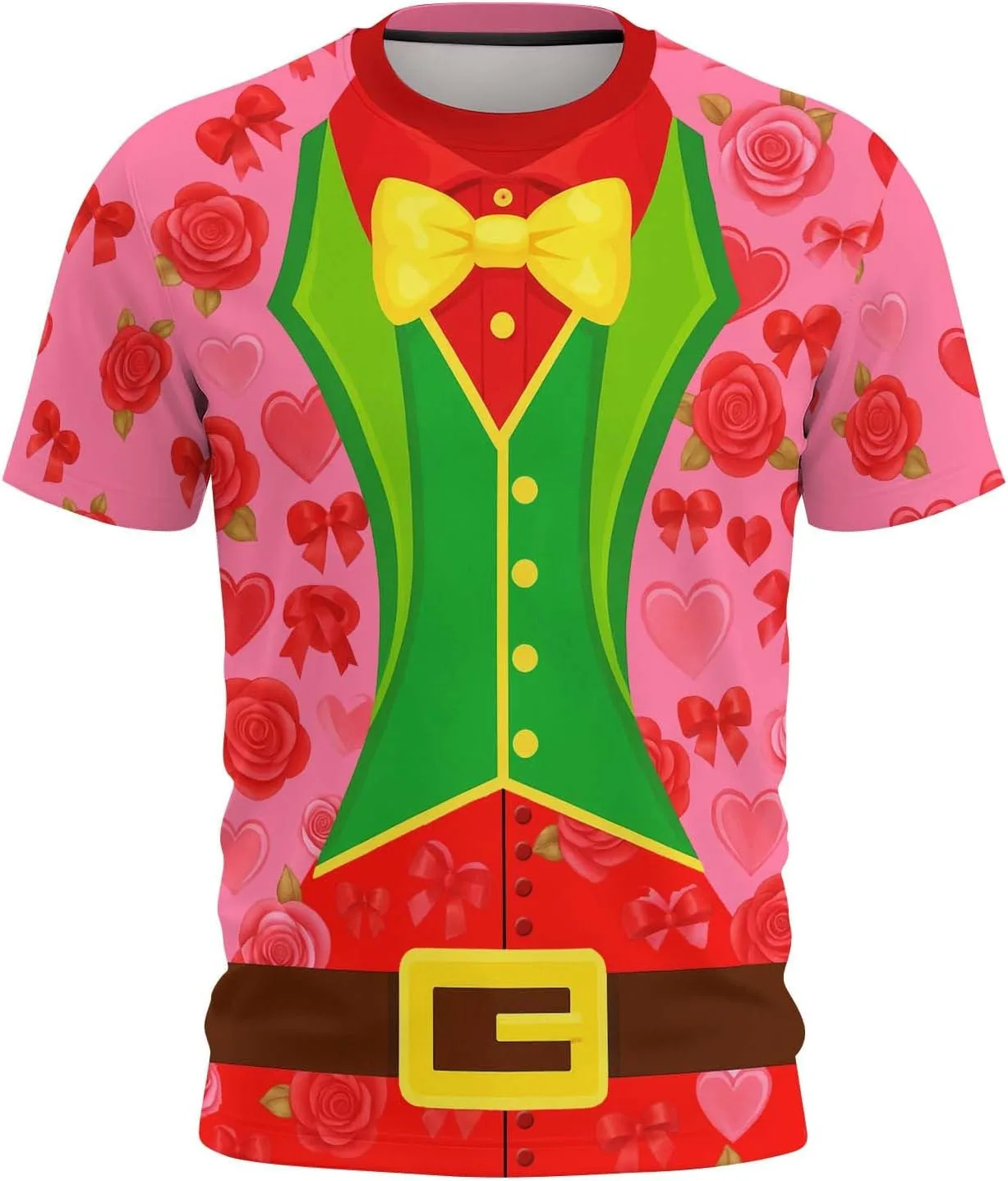 

Футболка Unisex с принтом в стиле смокинга