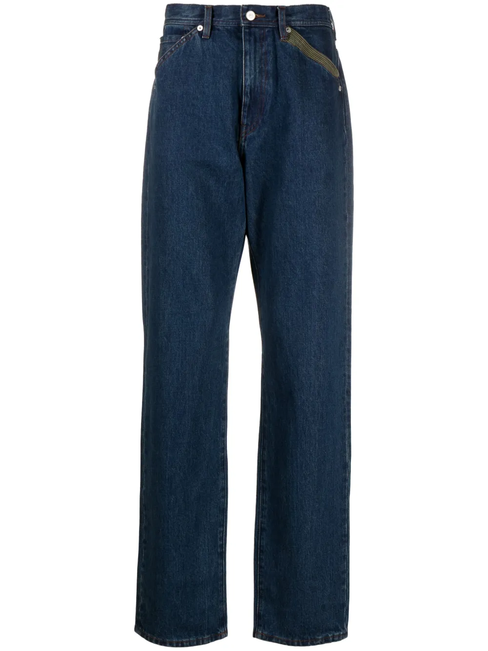 

Джинсы с вышивкой Plains PS Paul Smith, синий