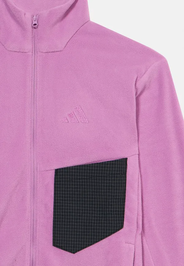Флисовая куртка унисекс Adidas Terrex, Preloved Purple — фото 3