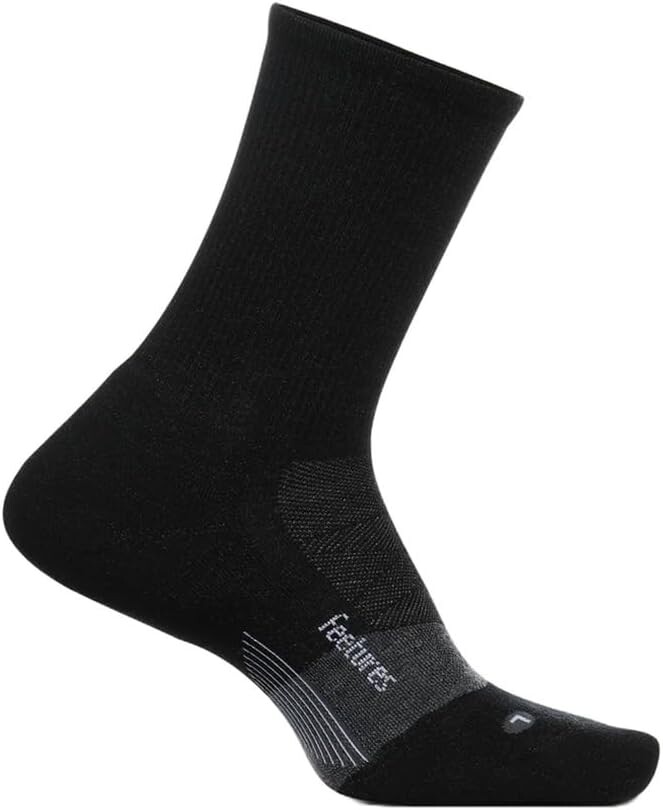 

Merino 10 Cushion Mini Crew Feetures, цвет Charcoal 1