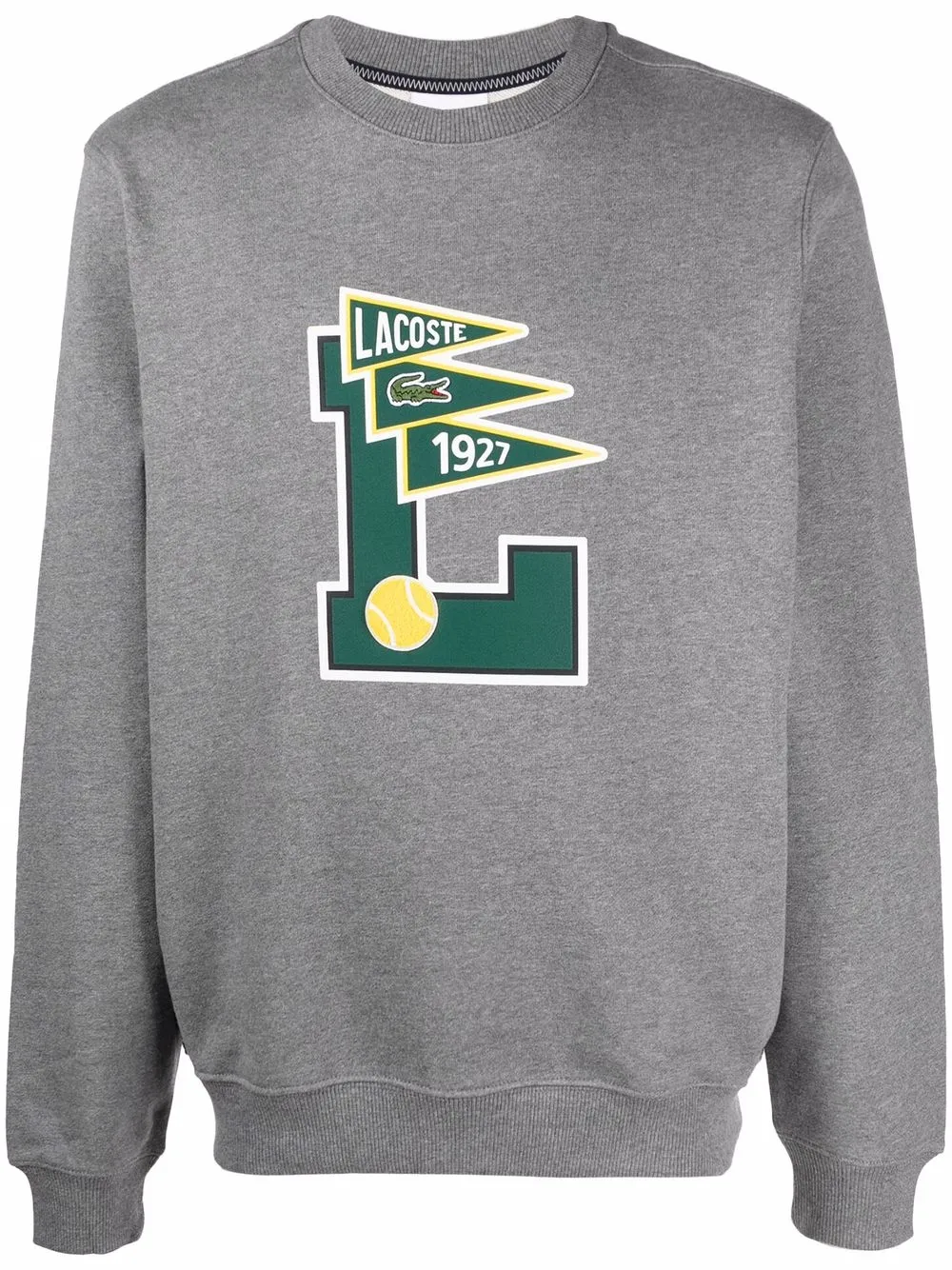 

Толстовка с логотипом Lacoste, серый