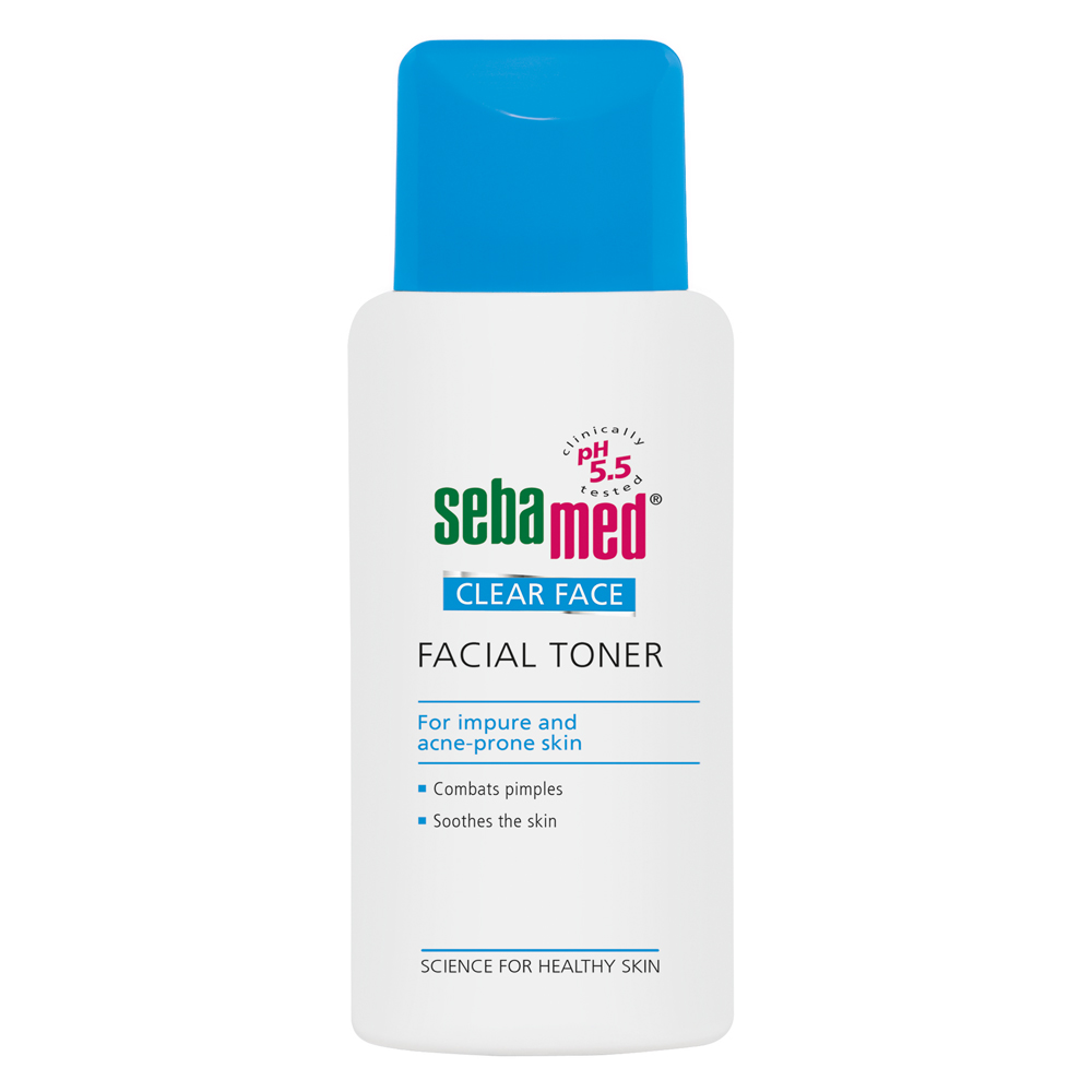 

Очищающий тоник для лица clear face facial toner Sebamed, 150 мл