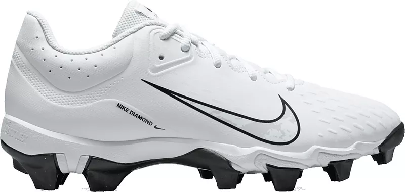 Женские софтбольные бутсы для софтбола Nike Hyperdiamond 4 Keystone, цвет White/Pure Platinum