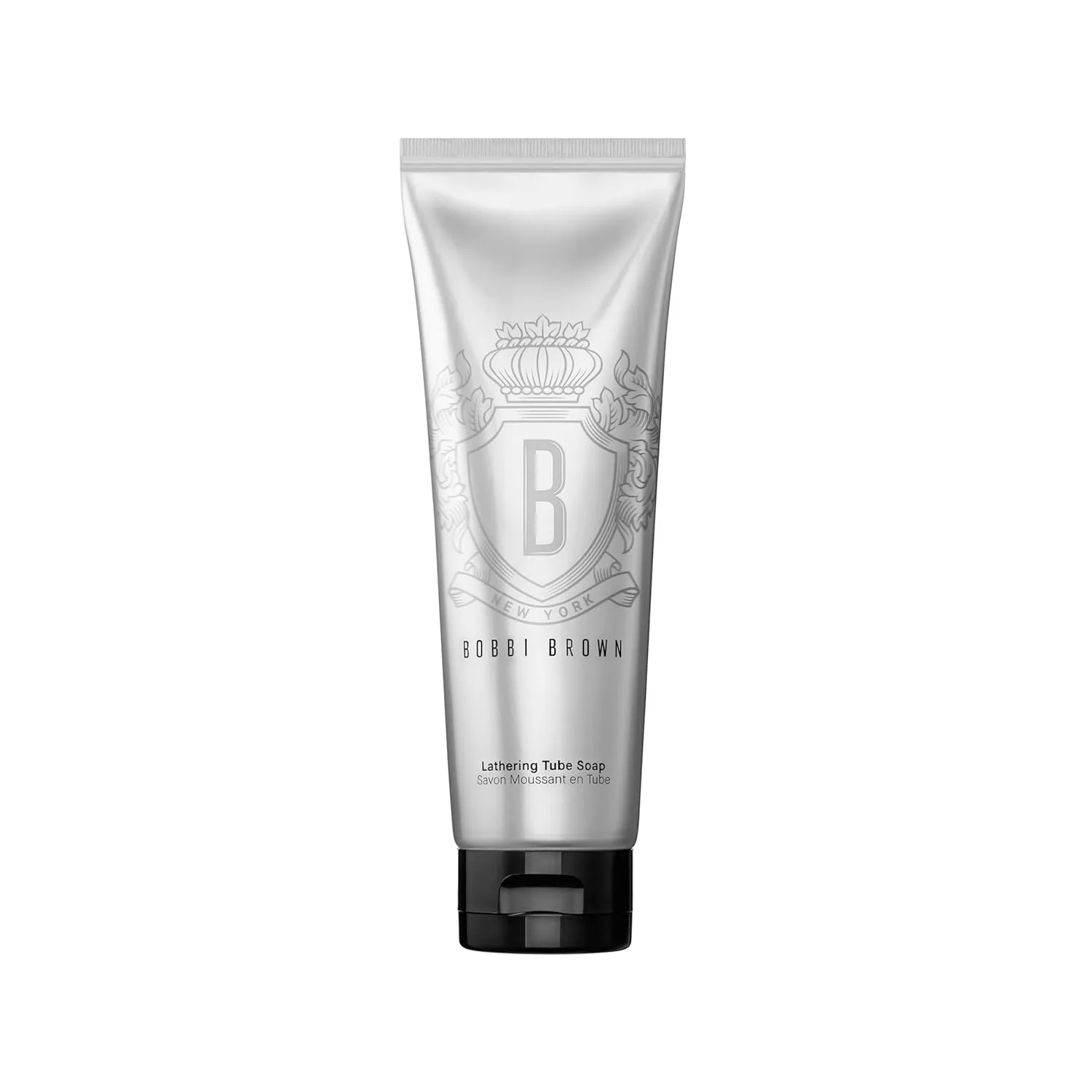 Очищающее мыло Bobbi Brown Lathering Tube Soap | Кремообразная пена, увлажняющее средство для умывания | Технология снятия макияжа на растительной основе, 120 мл, Clear