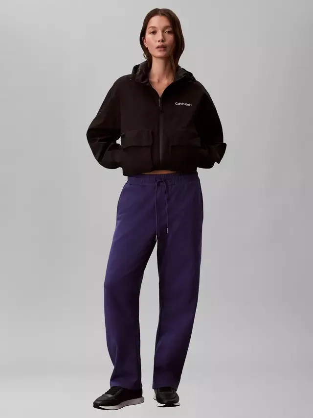 Спортивные брюки Monogram French Terry, стальные балки Calvin Klein