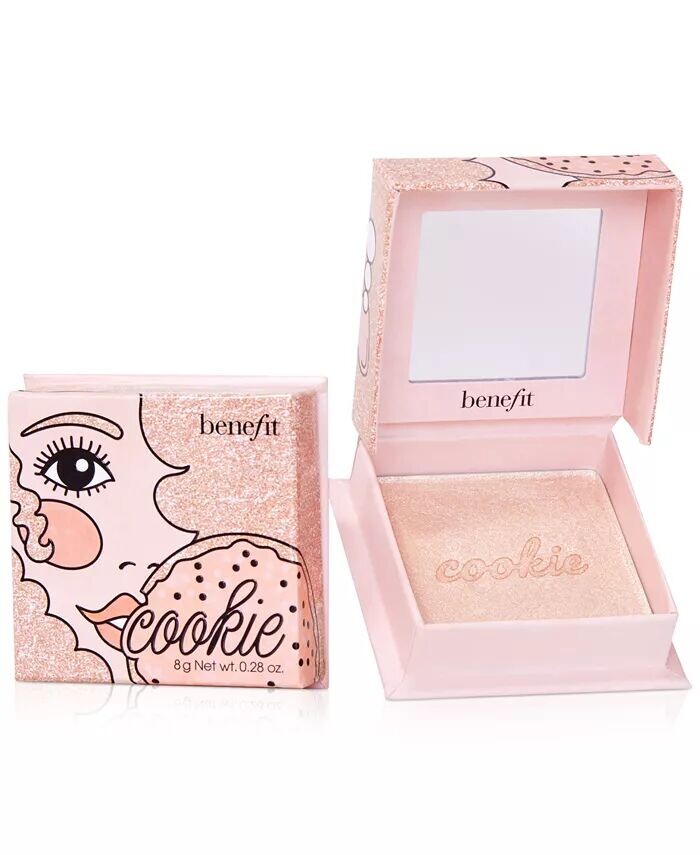 

Порошковые хайлайтеры в виде печенья и щекотки Benefit Cosmetics, цвет Cookie
