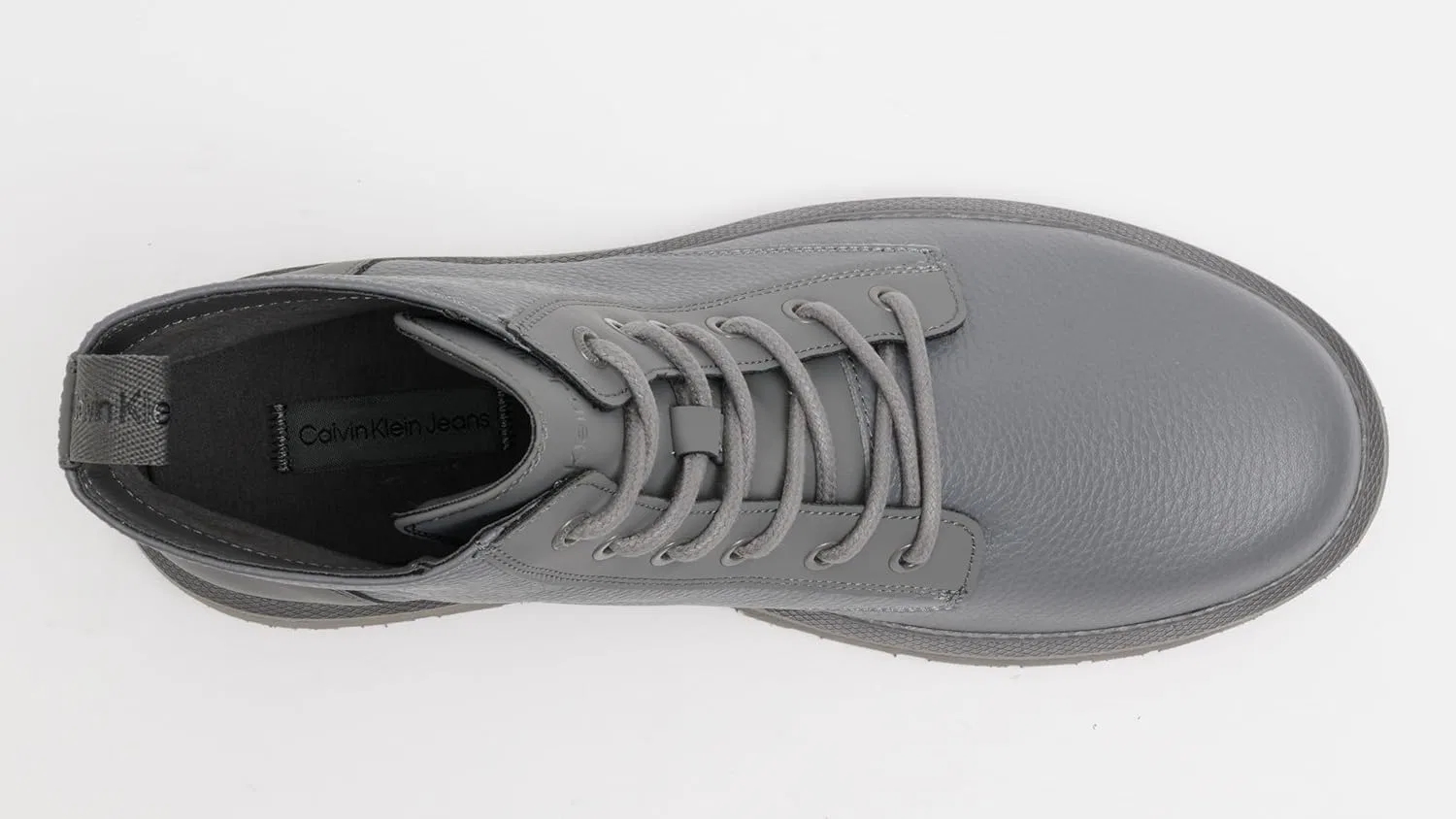 Мужские ботинки Calvin Klein Eva Mid на шнуровке LTH Ym0ym00751, Grey Charcoal Grey — фото 3