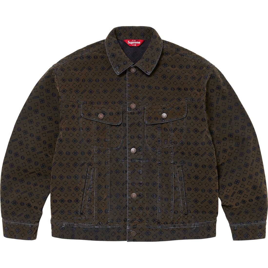 

Осень/Зима 24 Куртка унисекс Supreme, синий