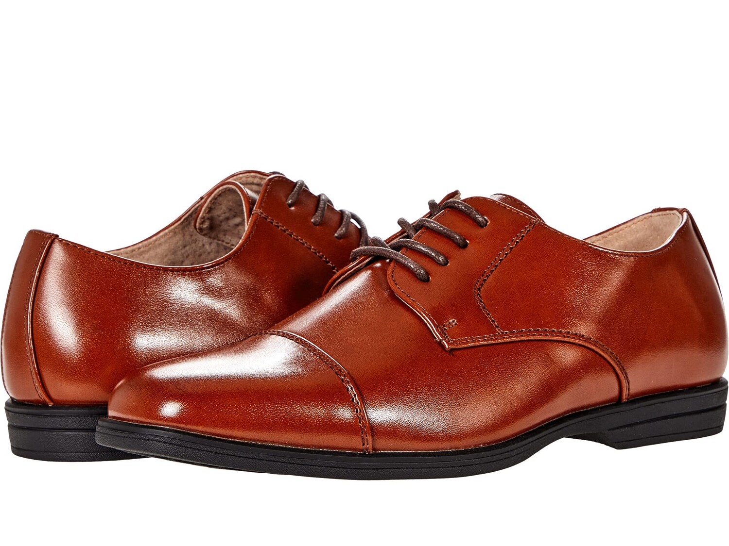Оксфорды Florsheim Kids Rolan Cap Toe Oxford  (Little Kid/Big Kid) — фото 2