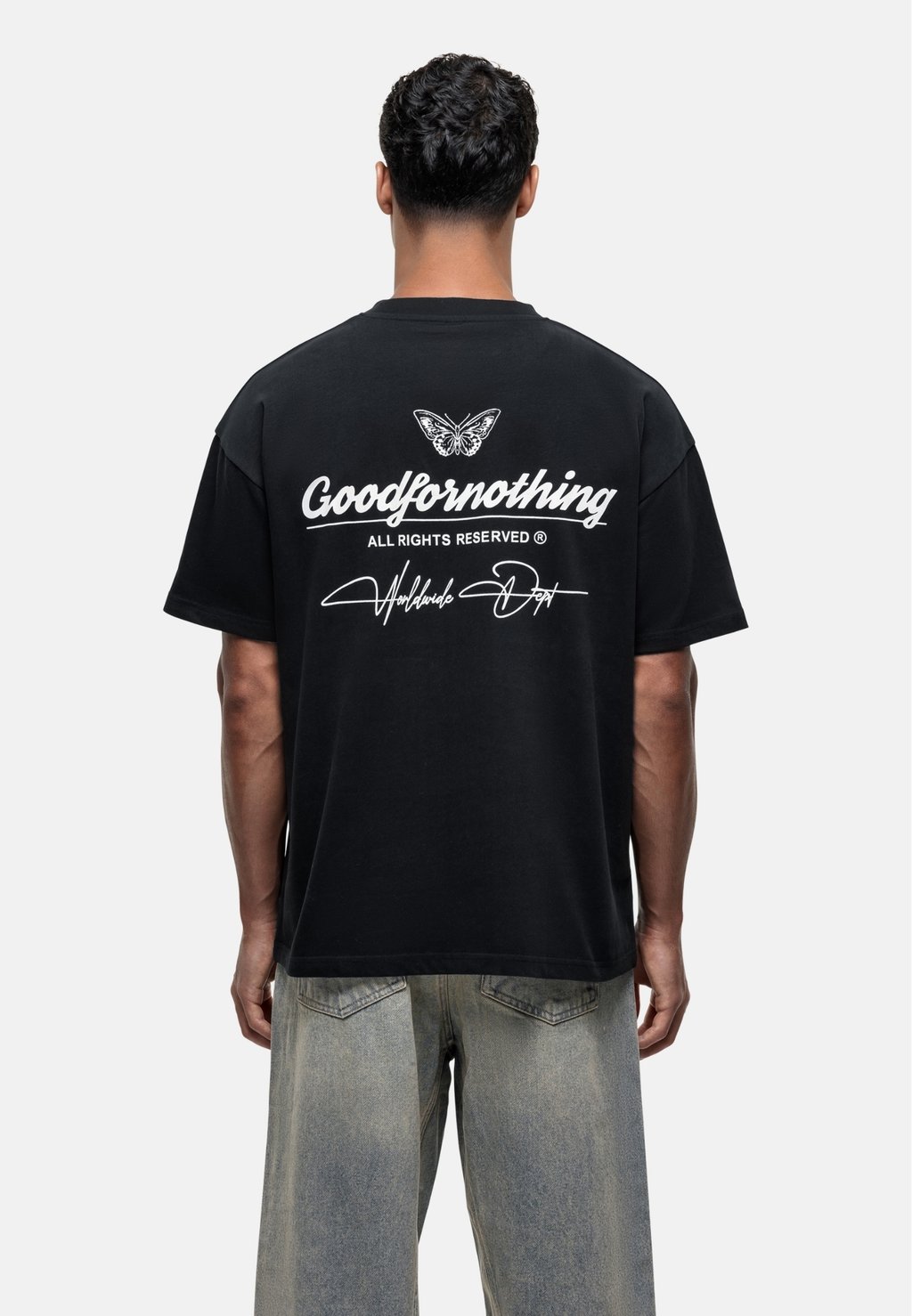 

Футболка с принтом Good For Nothing, черный