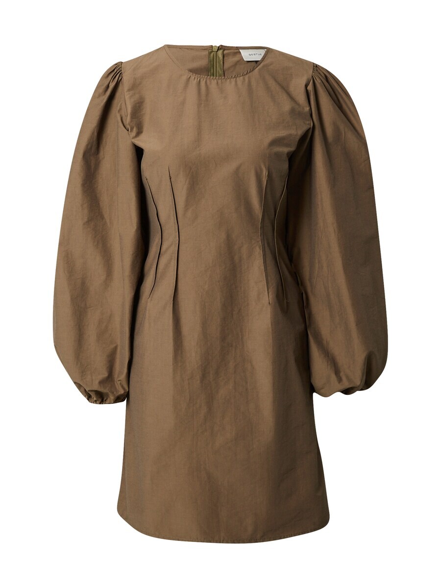 

Мини платье Gestuz Dress Bernadette, оливковый