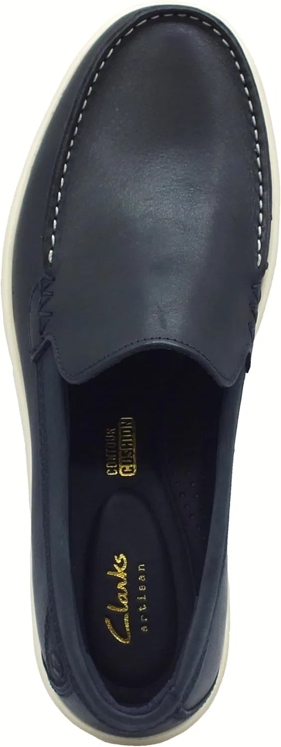 Мокасины Clarks Bratton, темно-коричневая кожа — фото 3