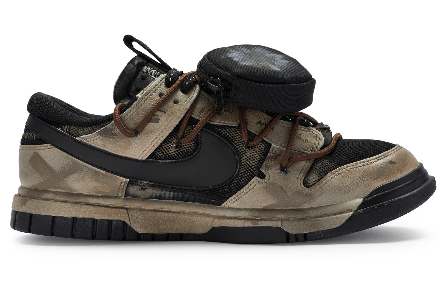 

Кроссовки Nike Air Dunk Jumbo Skateboard Shoes Men Low-Top Brown, Коричневый, Кроссовки Nike Air Dunk Jumbo Skateboard Shoes Men Low-Top Brown