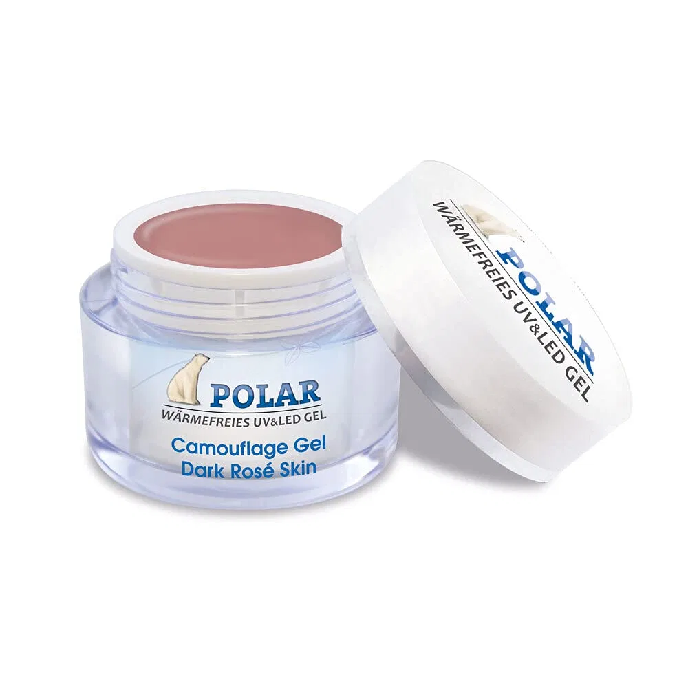 Камуфляжный гель Polar Dark Rose Skin 25 мл Icp-Nailcare