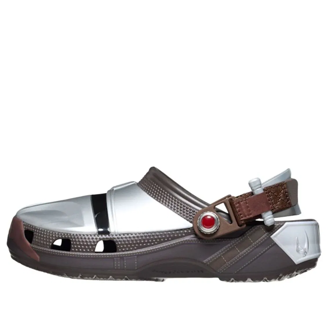 Сабо Crocs x Star Wars Classic Clog 'Mandalorian' 212997-90H, серебро