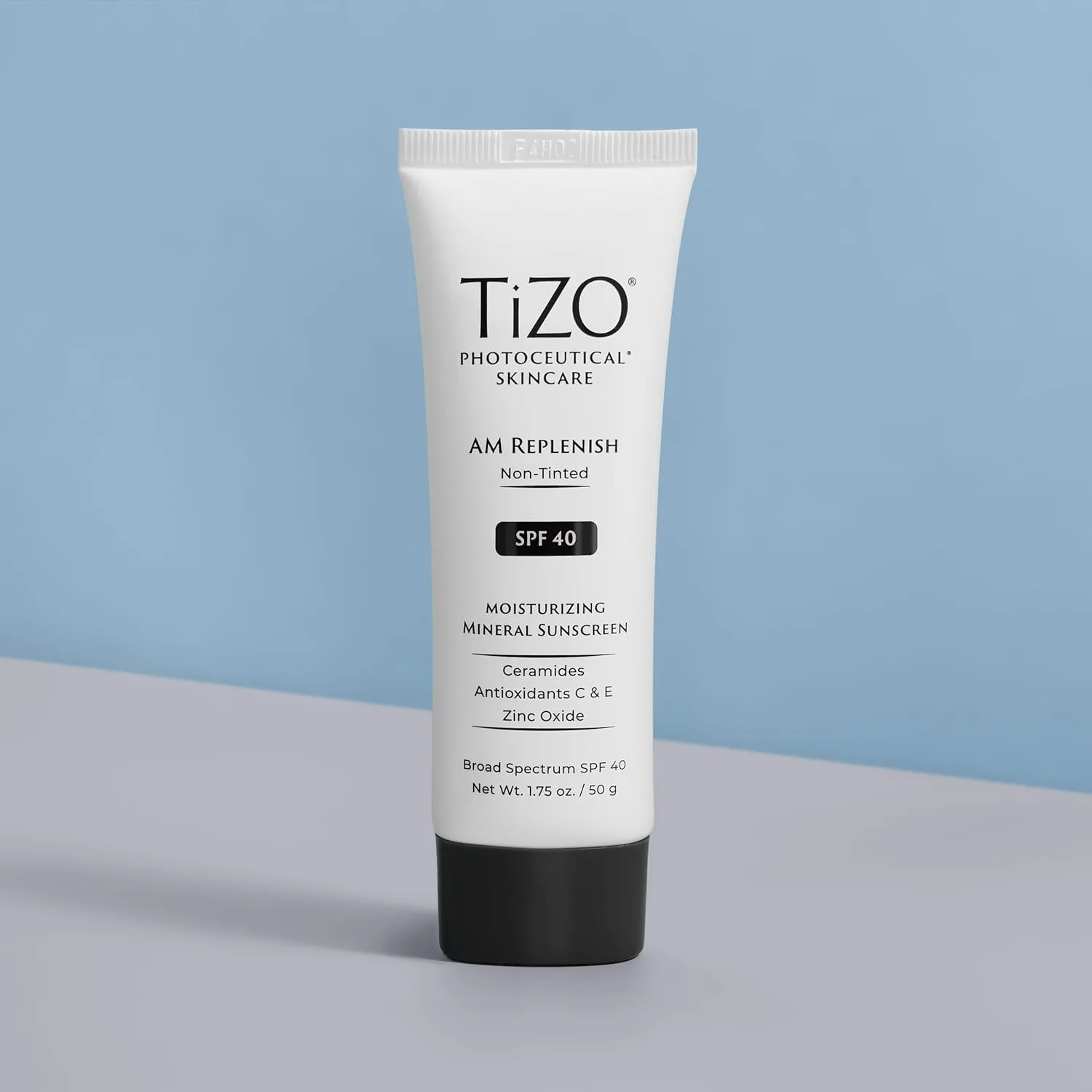 TIZO Photoceuticals Am Replenish Нетонированный минеральный солнцезащитный крем для лица SPF 40, 1,75 унции — фото 4