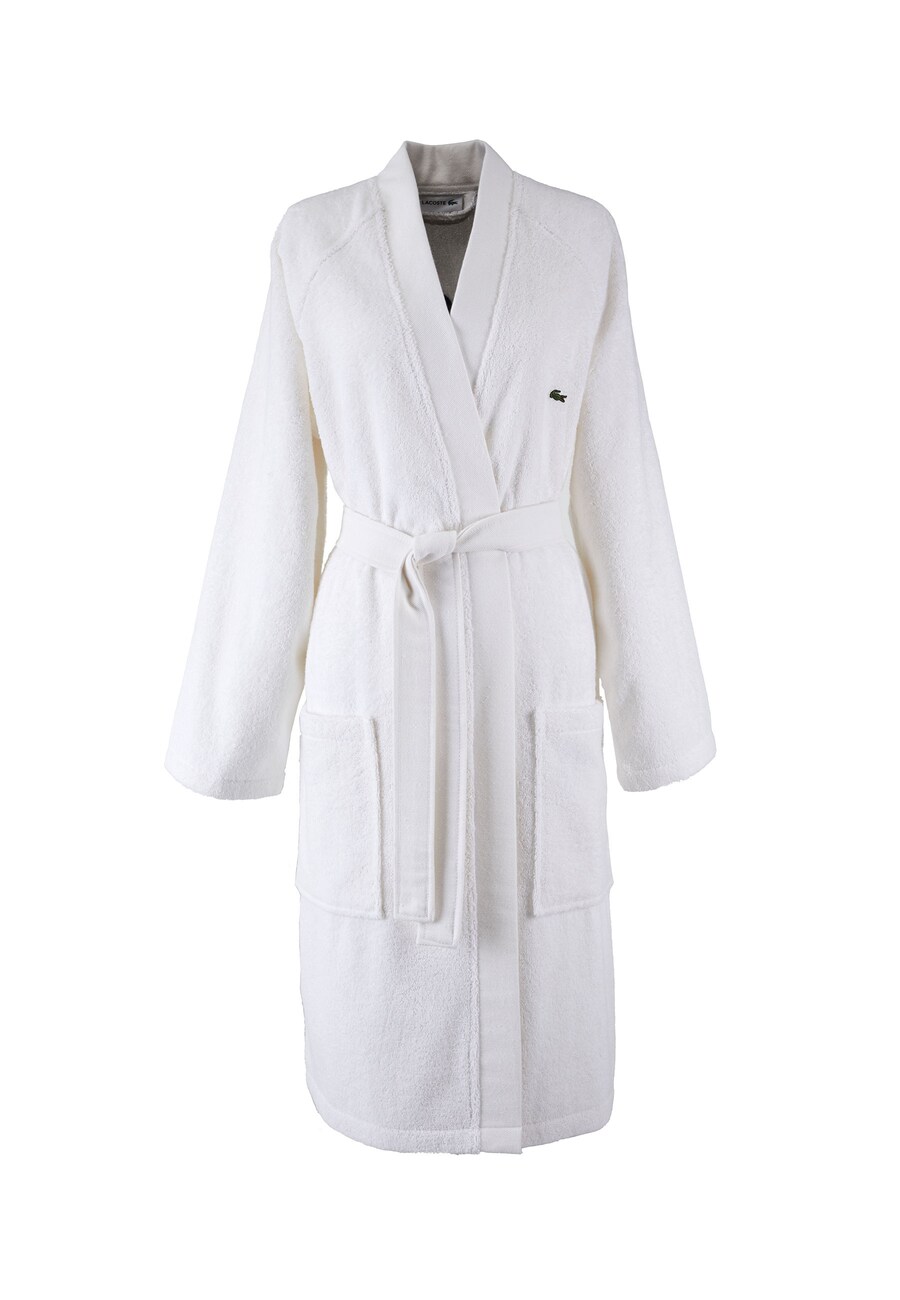 

Халат LACOSTE Long Bathrobe, белый