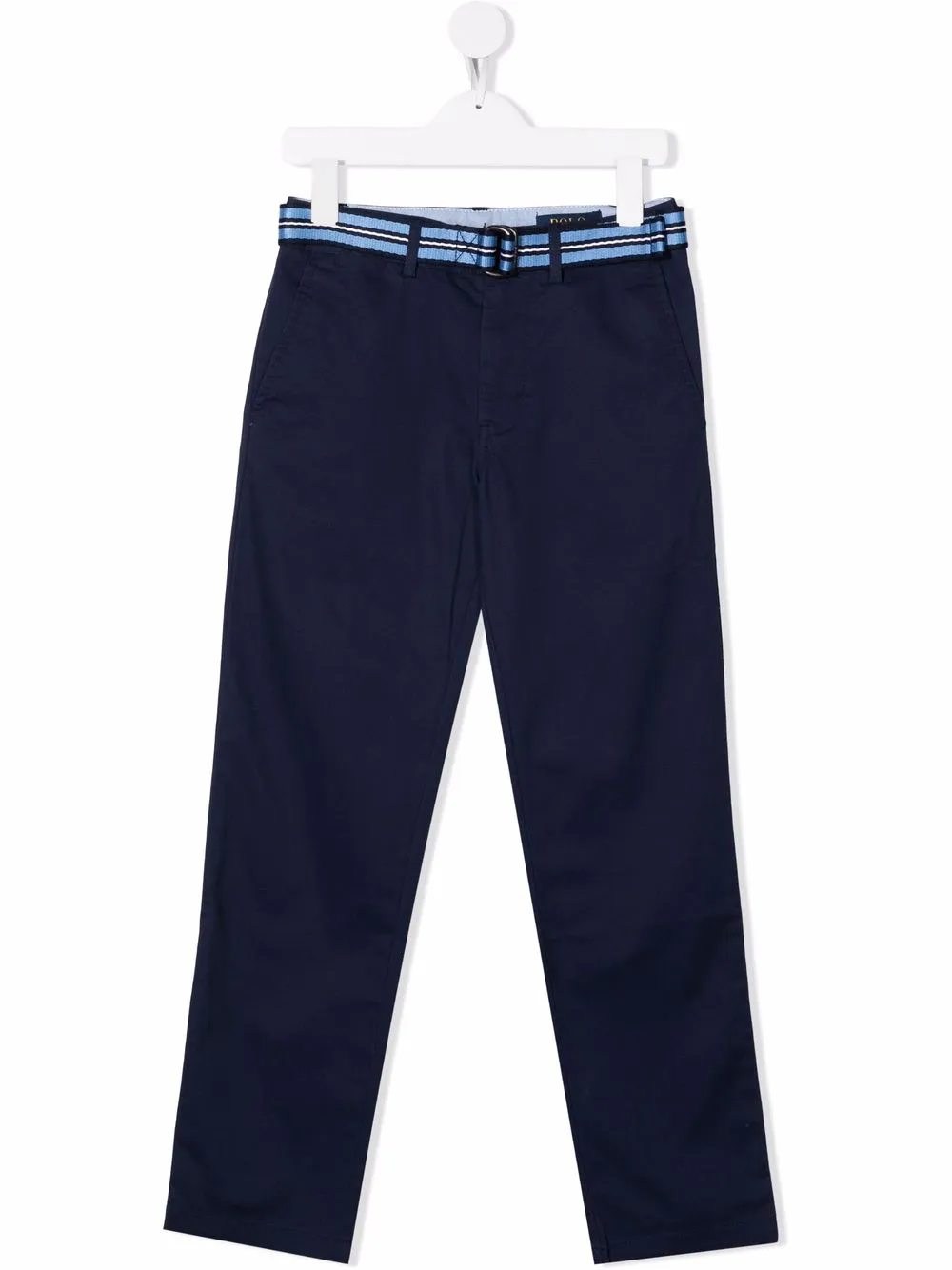 

Брюки с поясом POLO RALPH LAUREN KIDS, синий