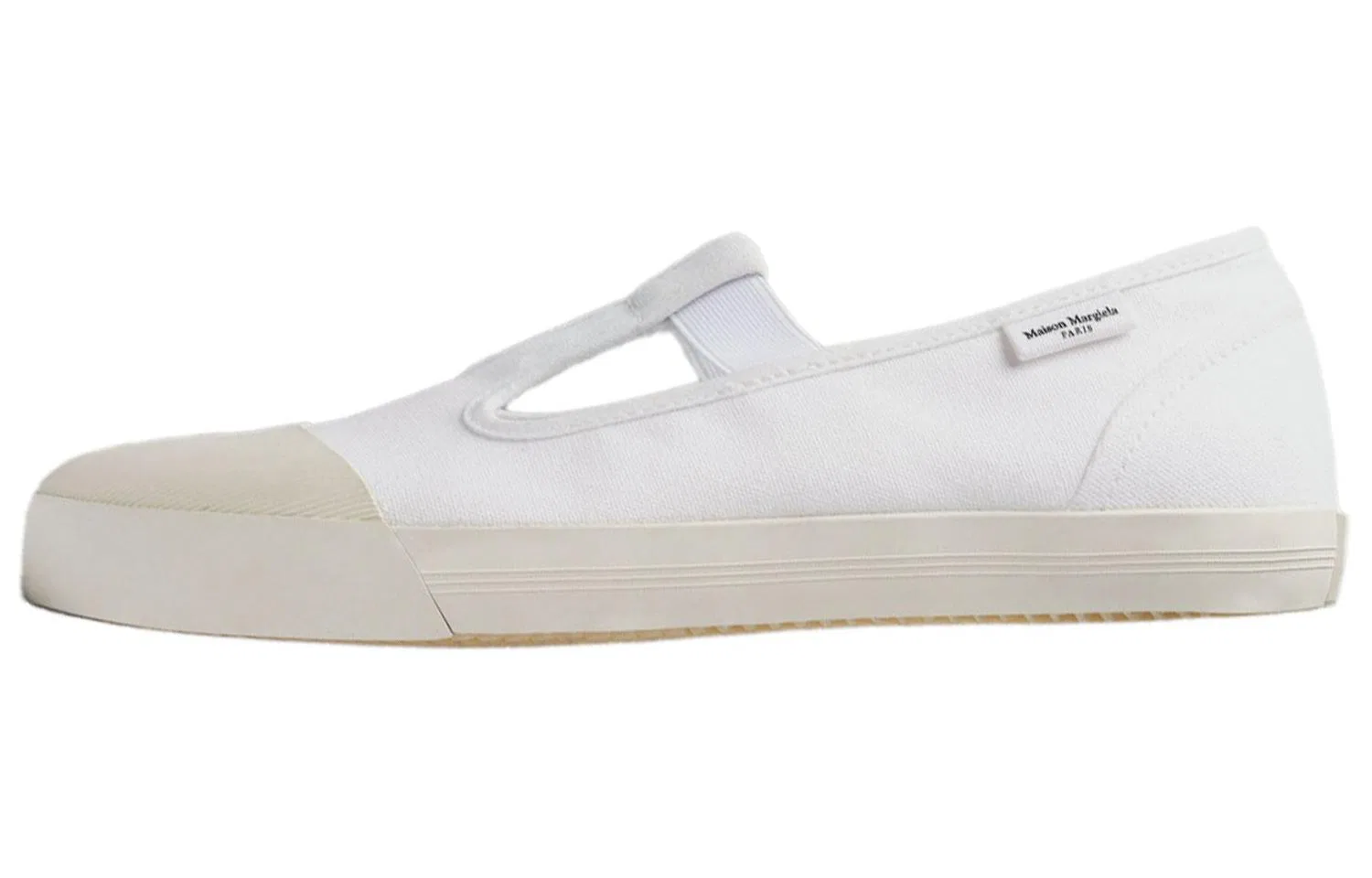 Кеды-слипоны Tabi Maison Margiela белые