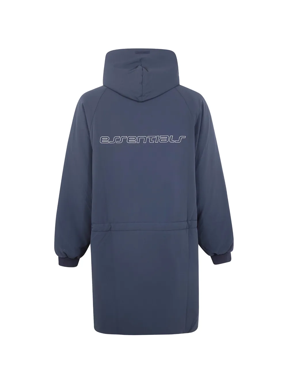 Парка с капюшоном и вышитым логотипом FEAR OF GOD ESSENTIALS, черный — фото 2