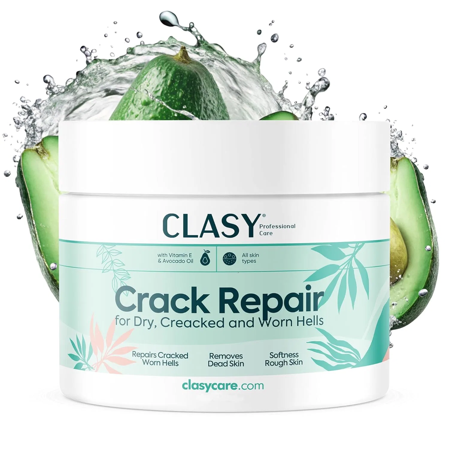 Крем для ног Clasy Care Anti-Tear от трещин и сухости 100 мл Clasy Care