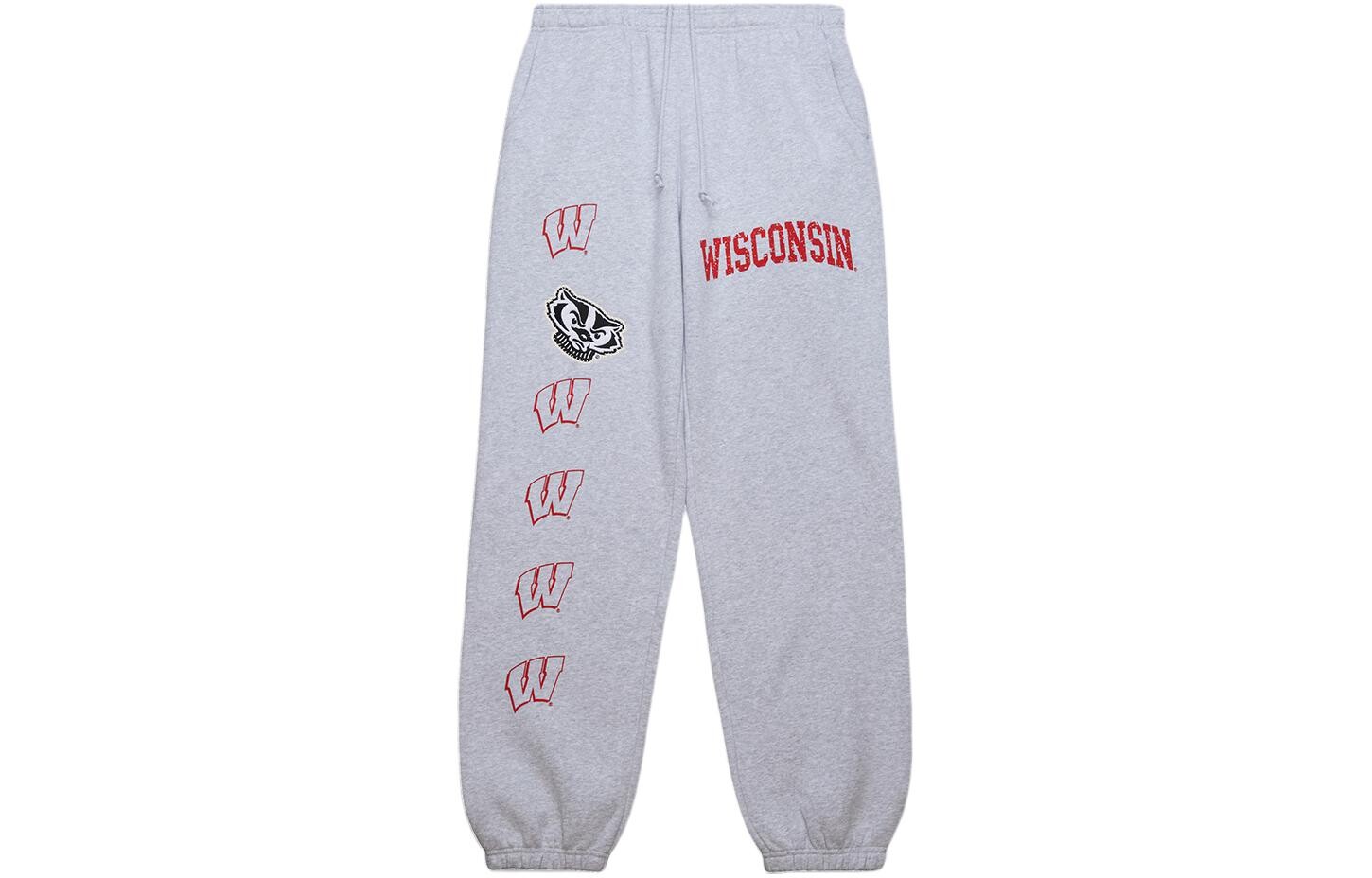 

Mitchell & Ness X Knit спортивные штаны унисекс серые Travis Scott, серый