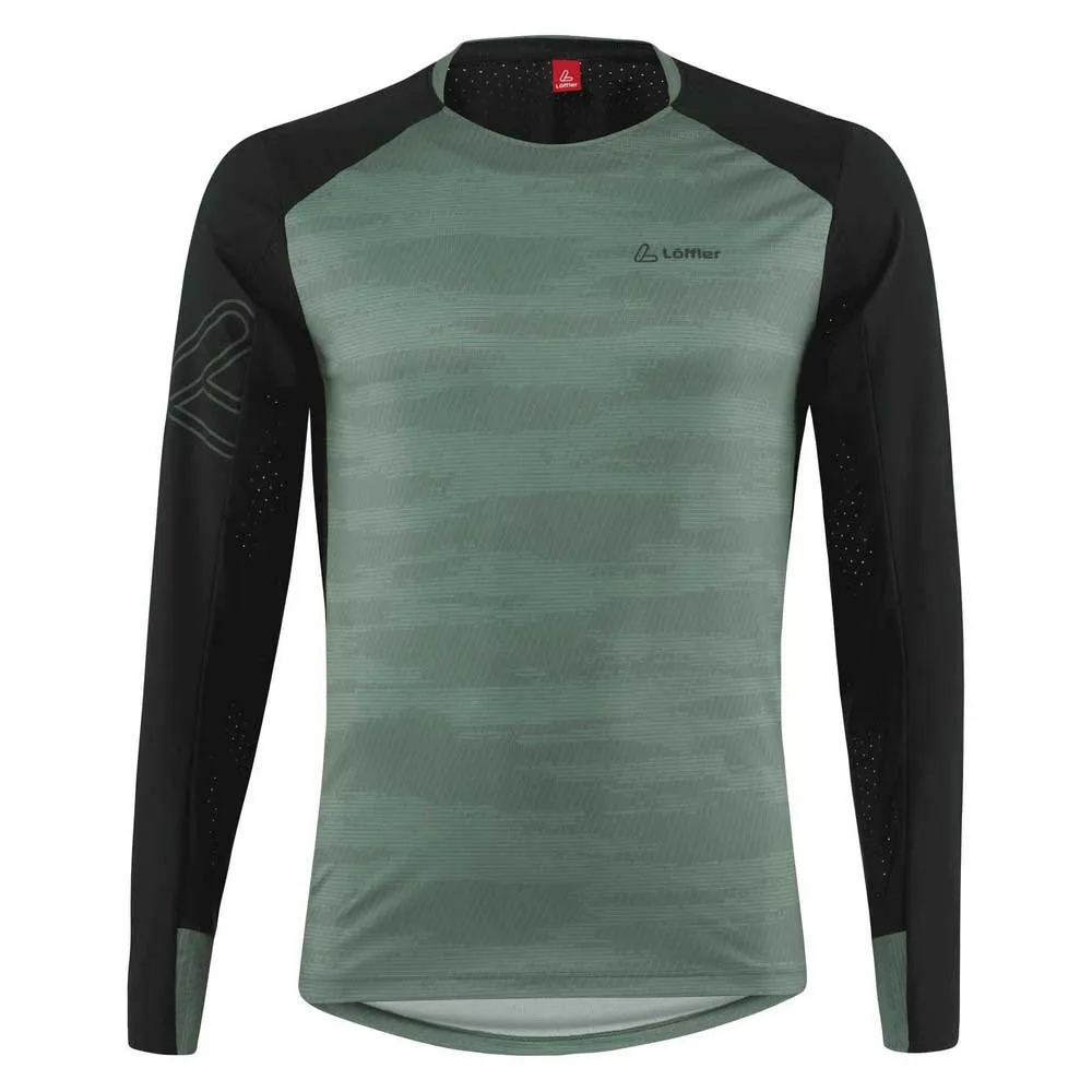 

Лонгслив Loeffler MTB Rebel, зеленый
