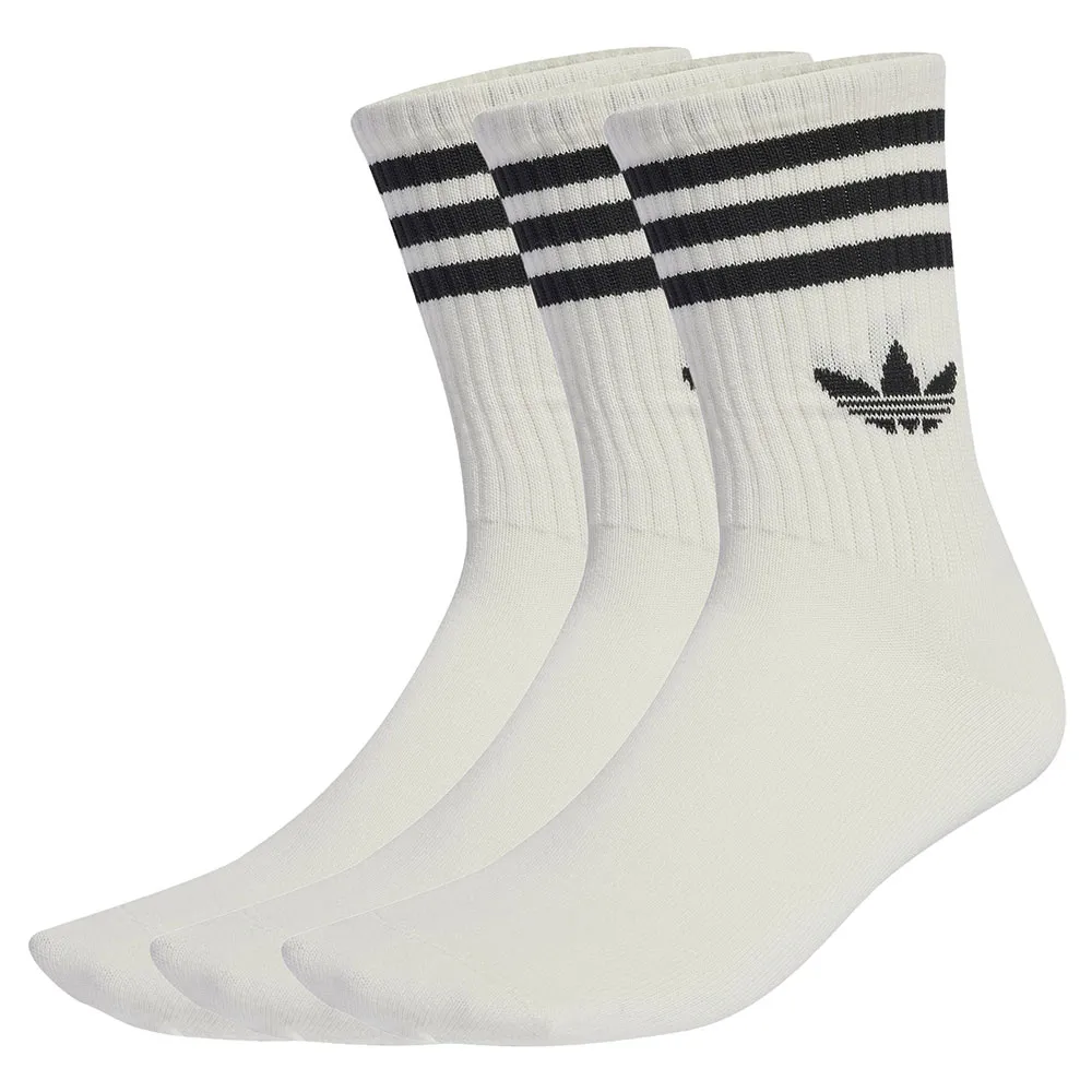 

Носки 3 шт adidas Originals 3 Stripes crew, белый