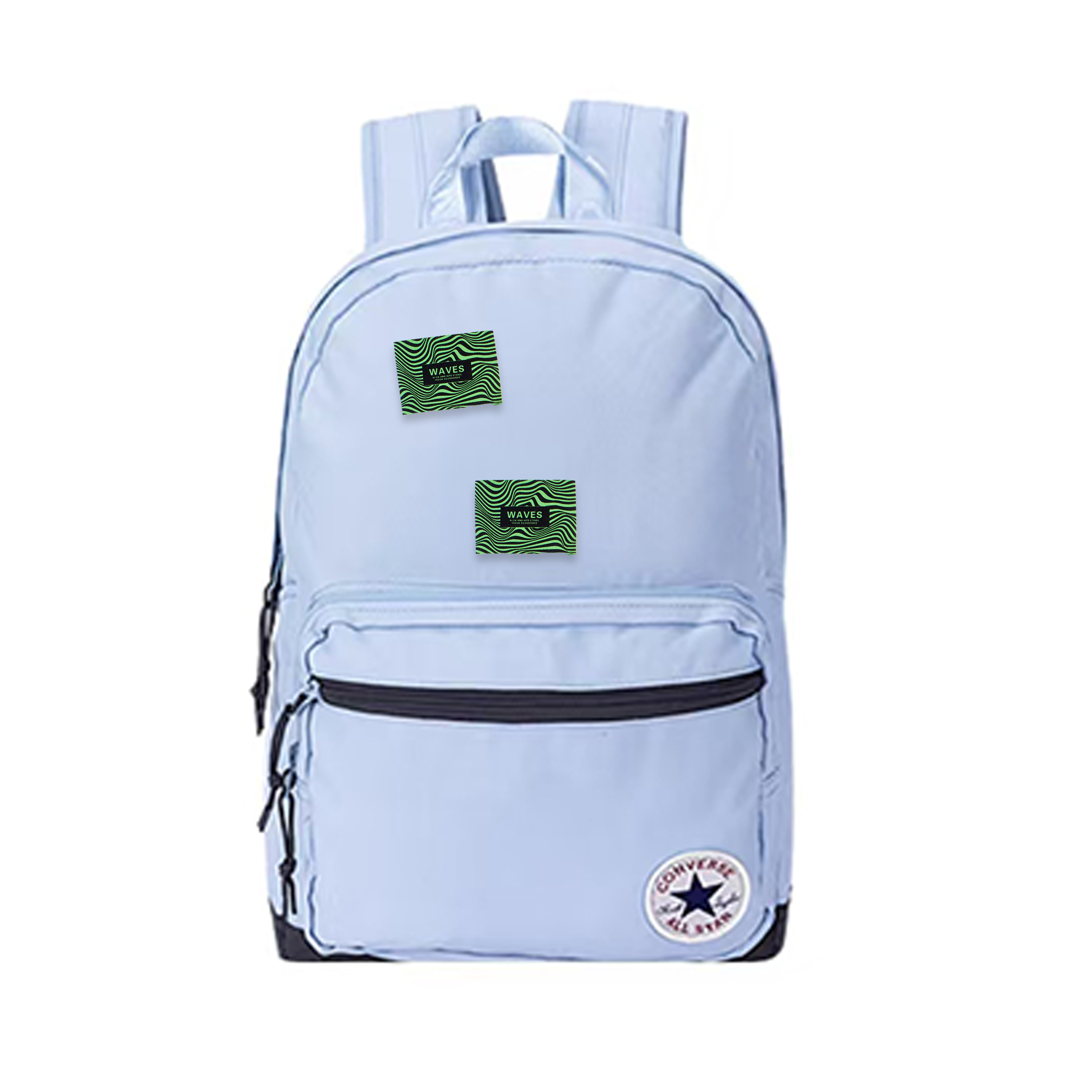 

Converse Средний рюкзак из полиэстера для женщин Light Haze Blue, Dull