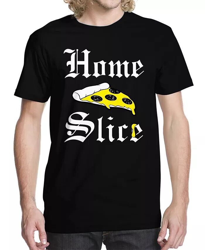 

Мужская футболка с рисунком Home Slice Buzz Shirts