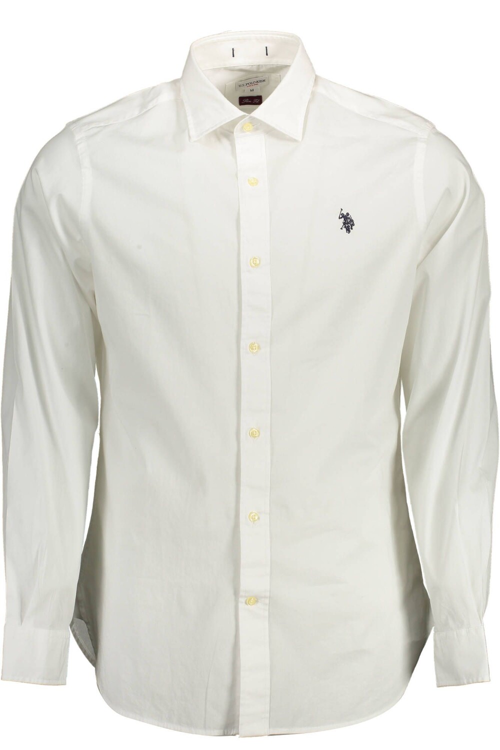 

Белая хлопковая мужская рубашка U.S. Polo Assn.