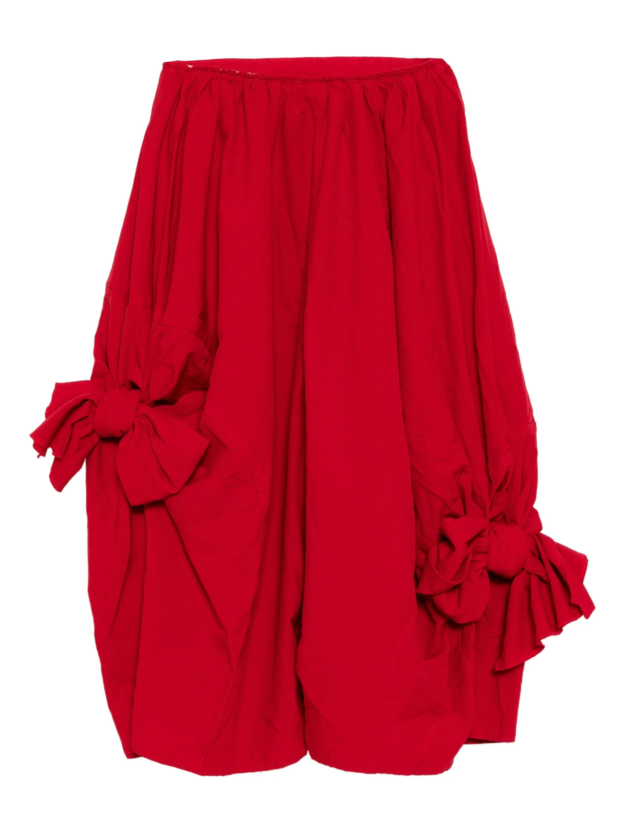 

Брюки с перекрученной деталью Comme Des Garçons Comme Des Garçons, красный