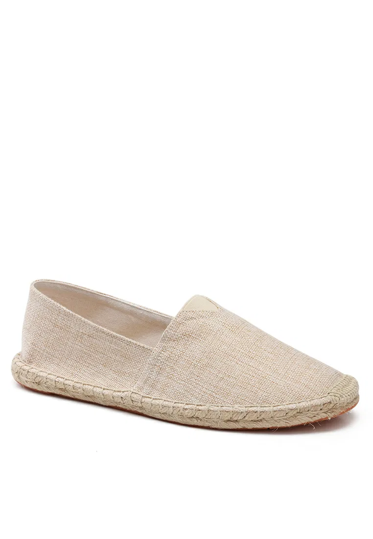 Мужские эспадрильи, льняные, slip-on, QZ9015 Twenty Eight Shoes, хаки — фото 2