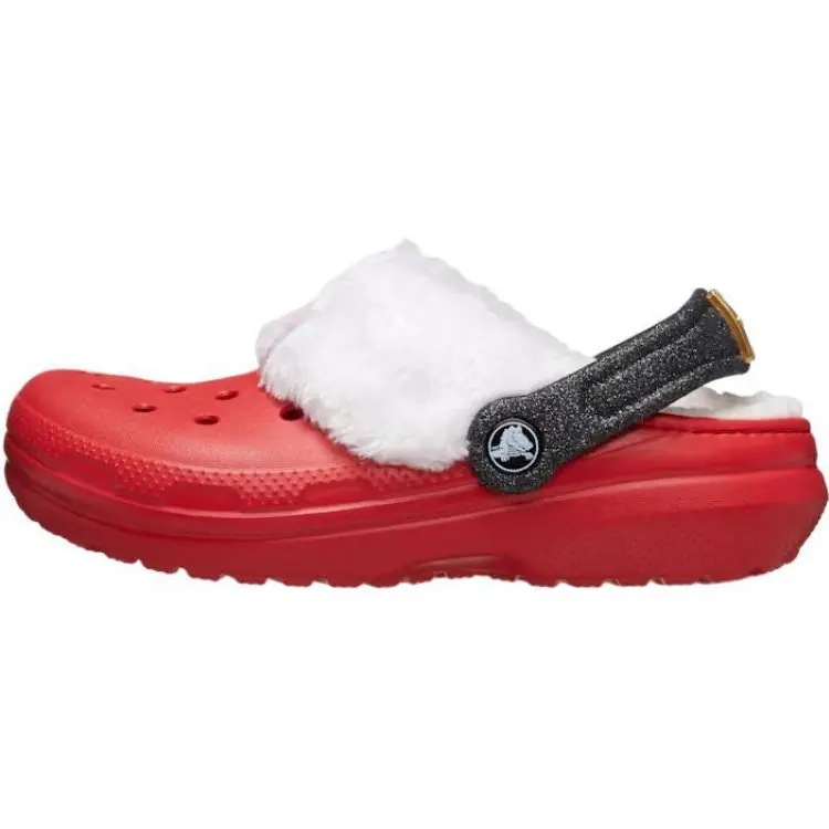 Crocs Классические противоскользящие устойчивые к истиранию низкие детские ботинки red для малышей