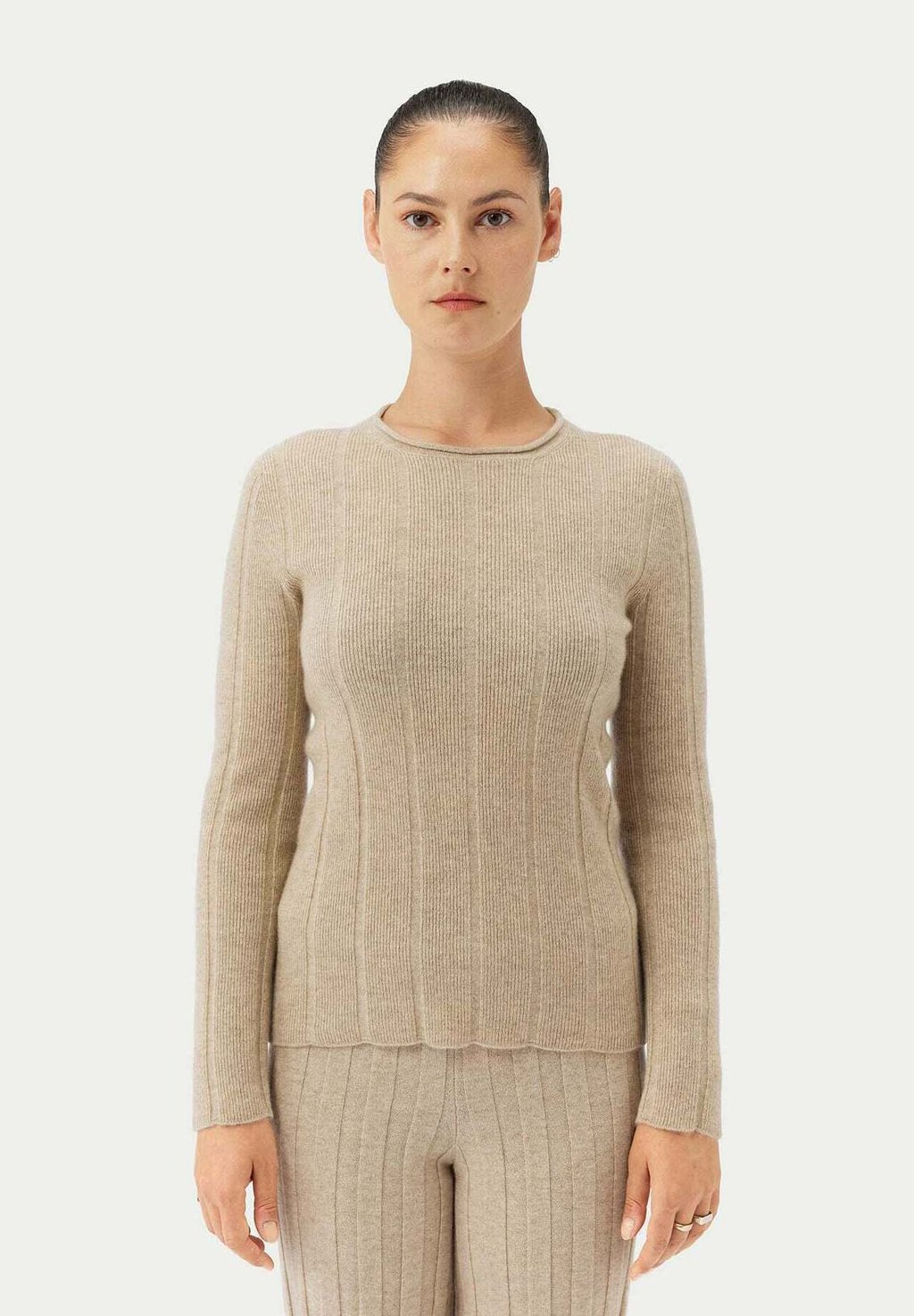 

Джемпер COLOUR C-NECK GOBI Cashmere, бежевый