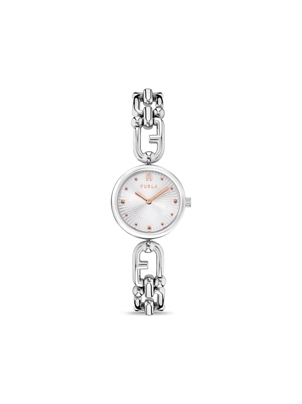 

Наручные часы Arco Chain 30 мм Furla, серебяный