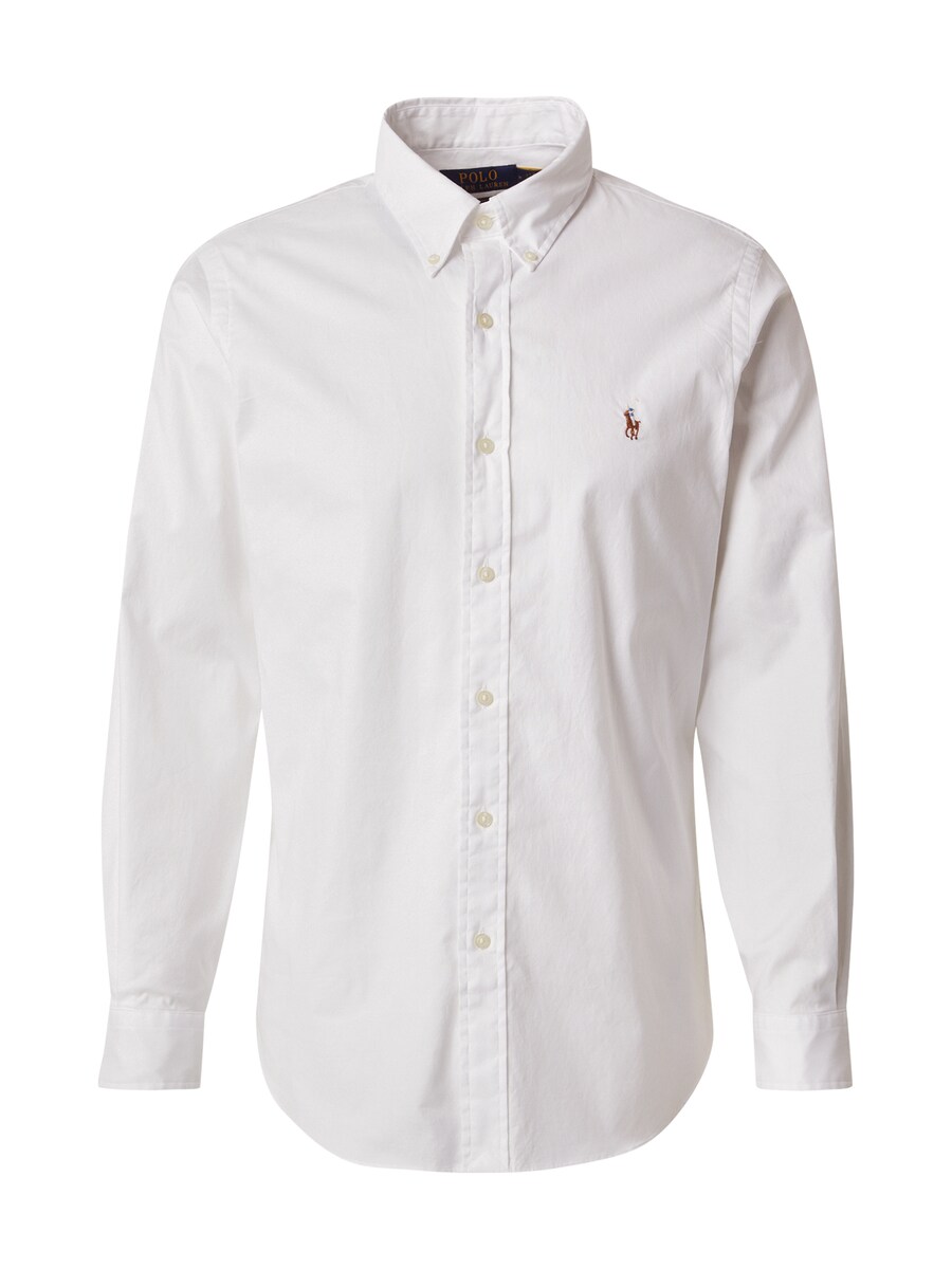 

Рубашка на пуговицах классического кроя Polo Ralph Lauren, белый