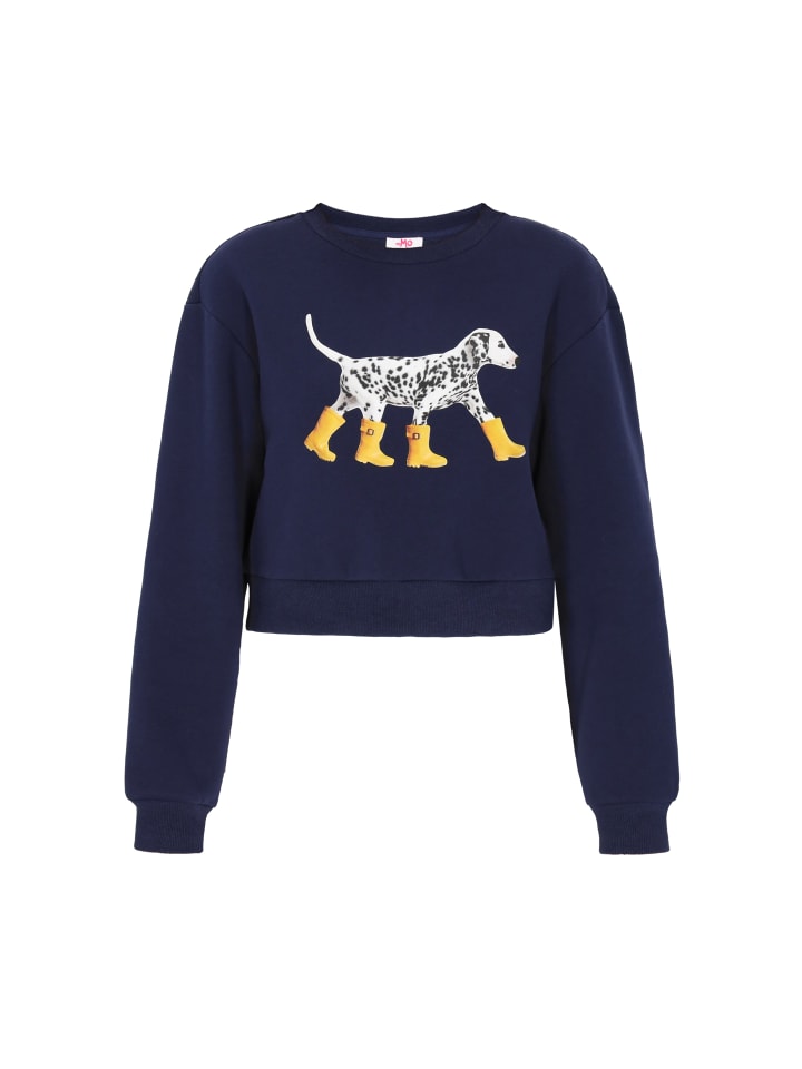 

MyMo Женская толстовка темно-синего цвета