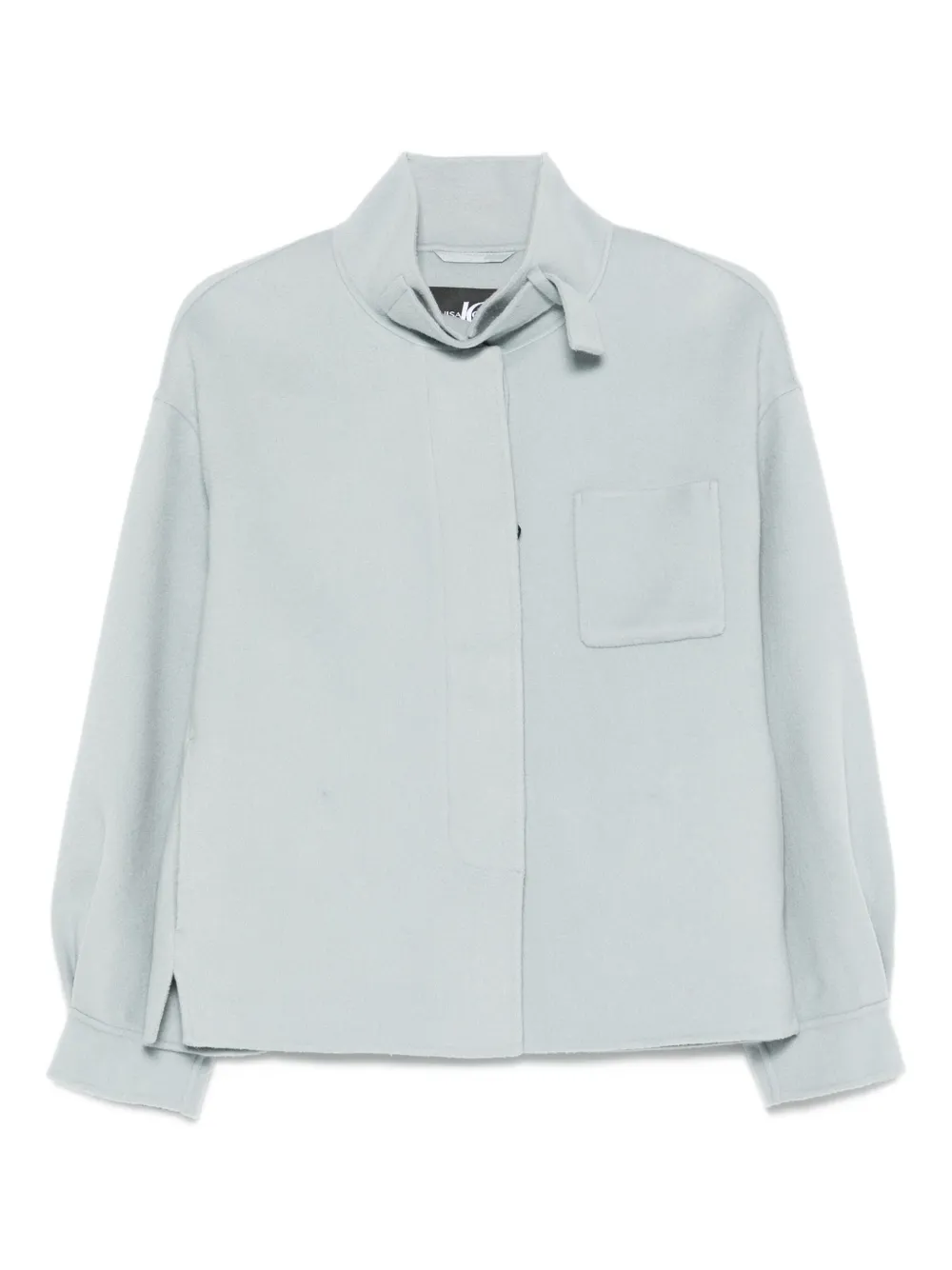 

Куртка-рубашка с высоким воротником Luisa Cerano, синий