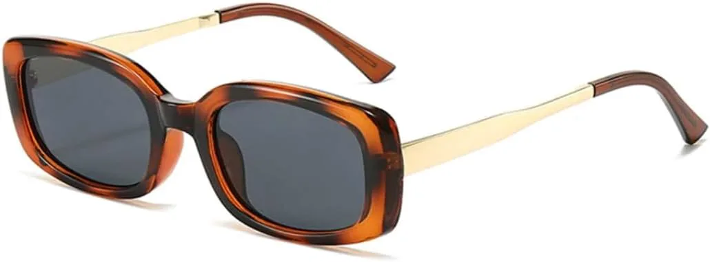 

Мужские солнцезащитные очки в стиле ретро с градиентным затемнением и защитой от УФ-излучения, женские модные очки с эффектом "желе" TYUVIVO, Leopard Gray