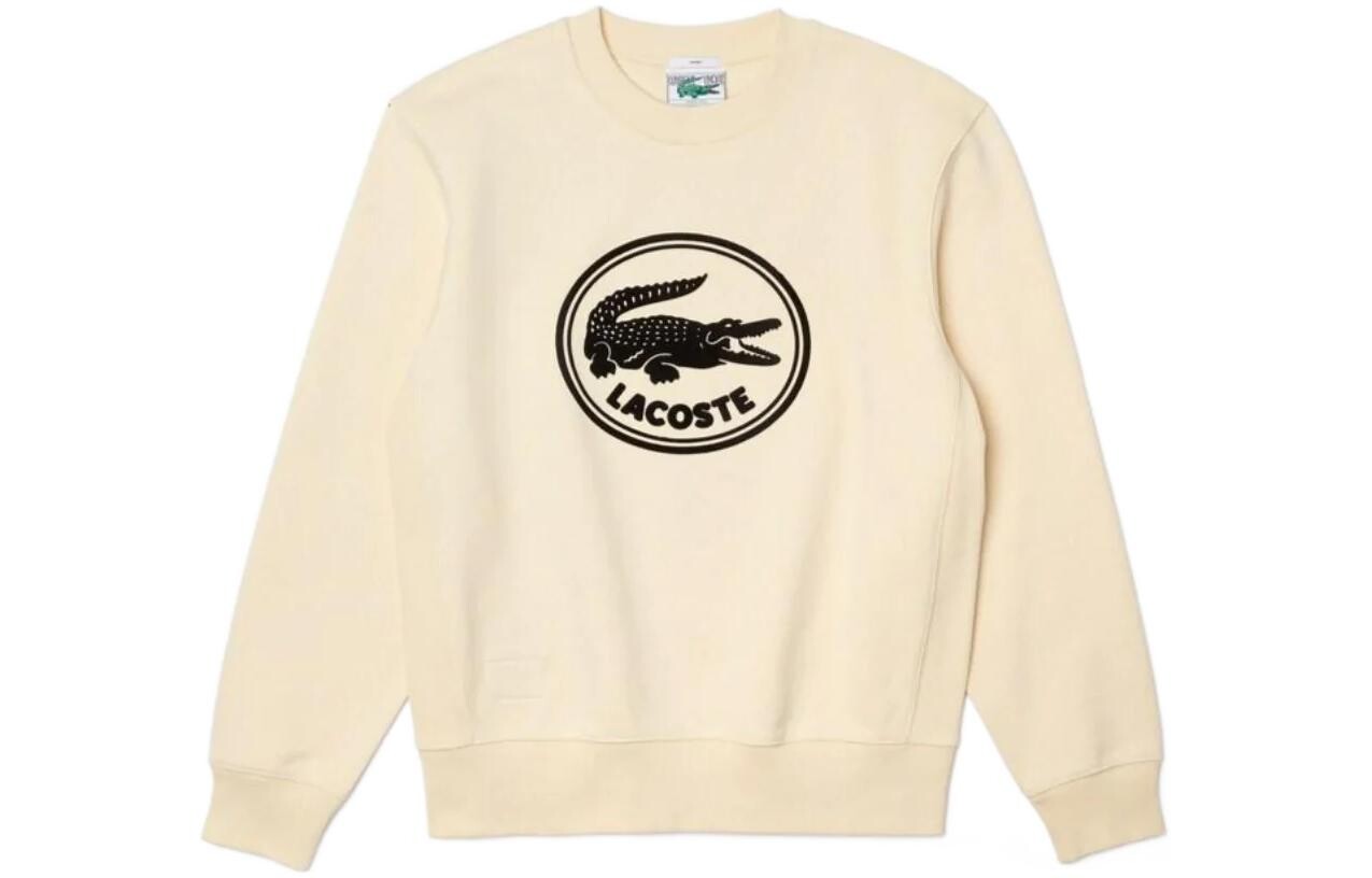 Толстовка Lacoste Off White, мужская, кремовый