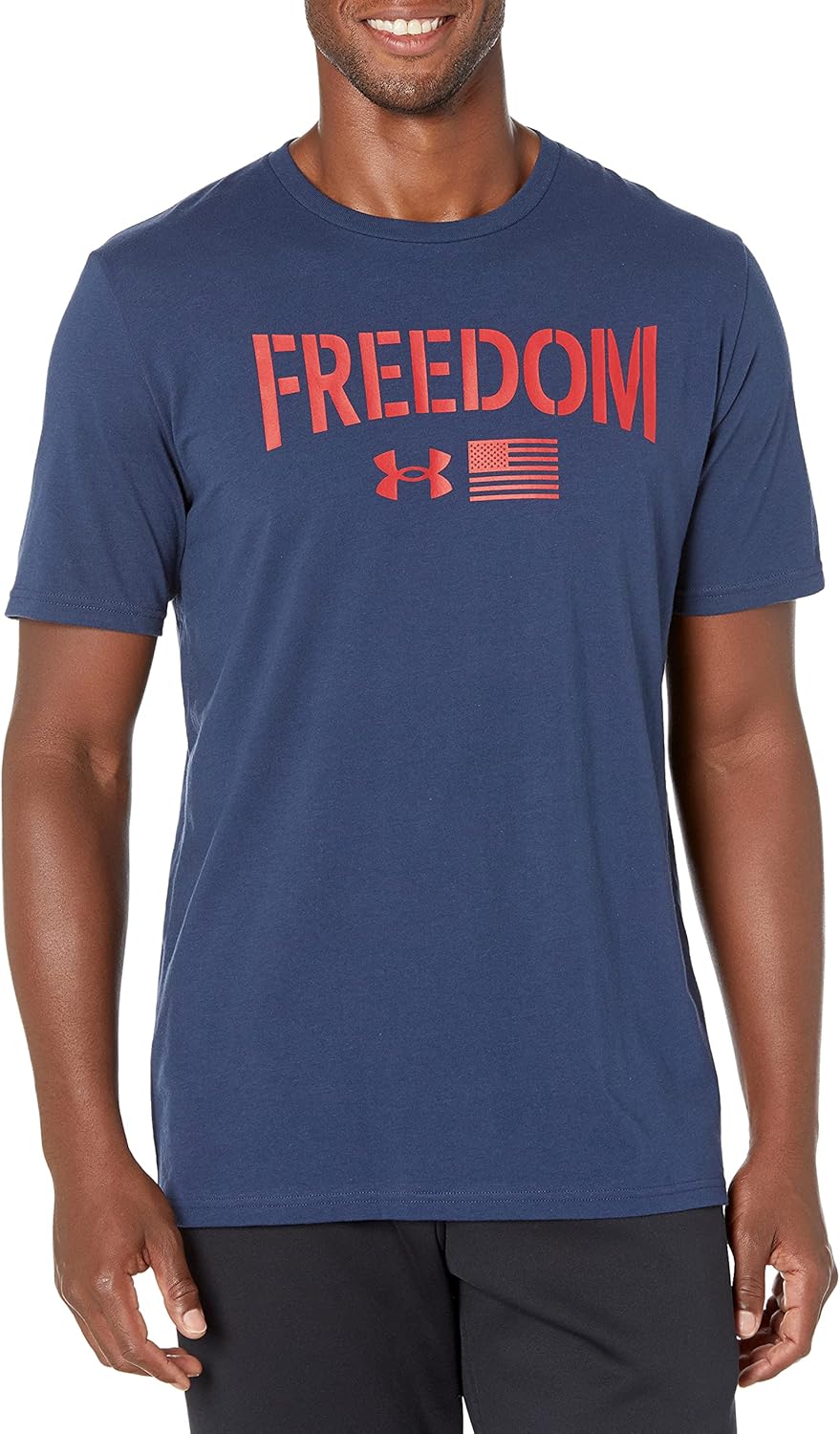

Новая мужская футболка с флагом Freedom Lockup от Under Armour, Academy Blue (408)/Red, Красный, Новая мужская футболка с флагом Freedom Lockup от Under Armour, Academy Blue (408)/Red