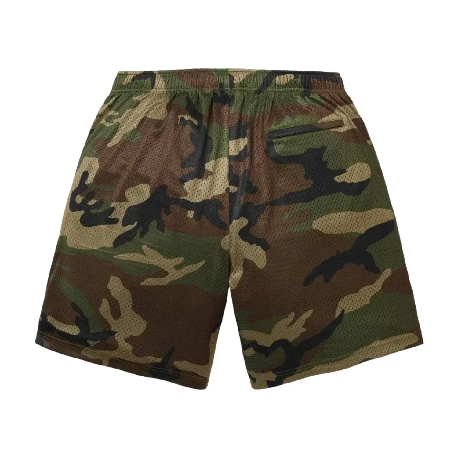 Шорты Supreme SS26 Small Box Baggy Mesh Short 'Woodland Camo' SUP-SS26-264-CMO, зеленый — фото 2