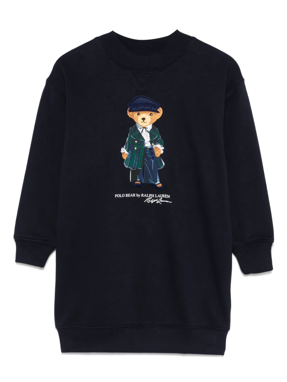 

Платье с принтом Polo Bear POLO RALPH LAUREN KIDS, синий