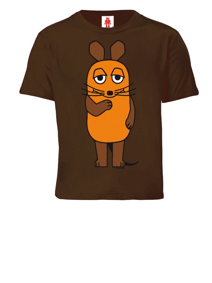 

Футболка Logoshirt, коричневый