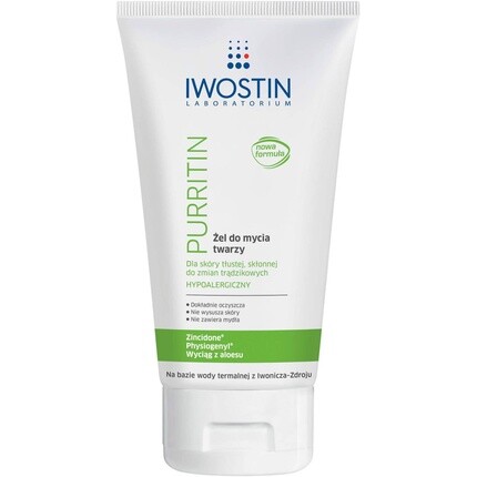 

Iwostin Purritin Очищающий гель для лица 150 мл, Beautyhealth