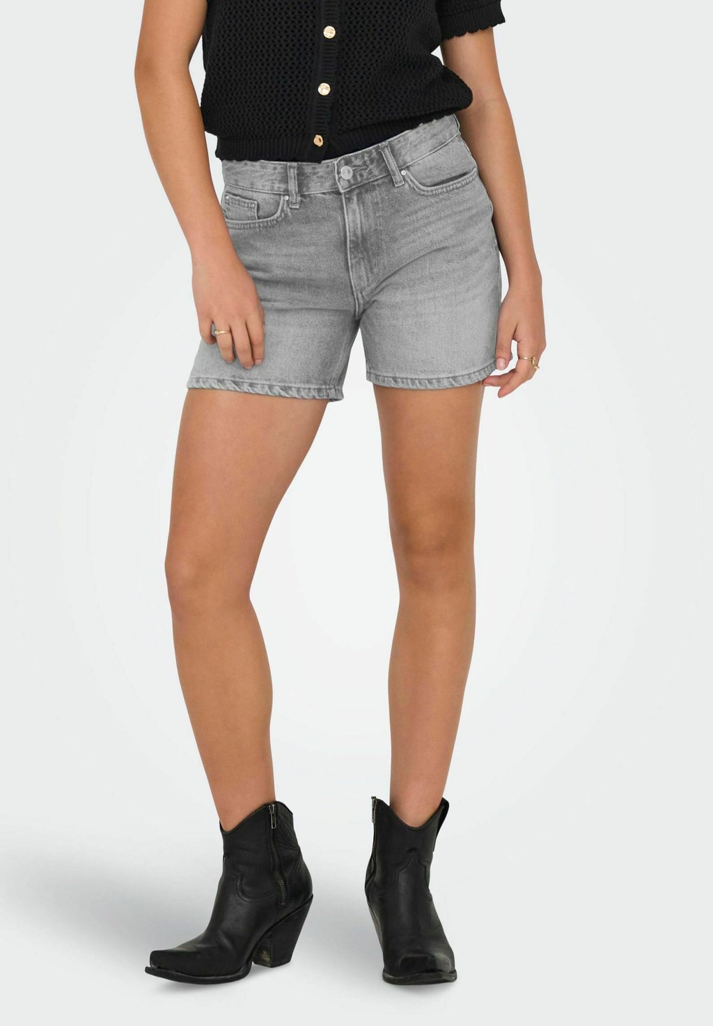 

Джинсовые шорты ONLELLA ONLY, цвет Light Grey Denim